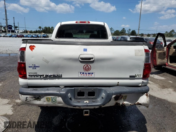 2004 Toyota Tundra Limited with VIN 5TBET38144S453593, listed as a Copart auction lot 53947955 with 126,062 mi miles and Salvage Title. Bid and sale history available at DreamBid. Image 6.
