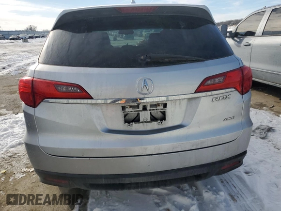 2014 Acura RDX with VIN 5J8TB4H36EL001996, listed as a Copart auction lot 46243585 with 197,943 mi miles and Salvage title. Bid and sale history available at DreamBid. Image 6.