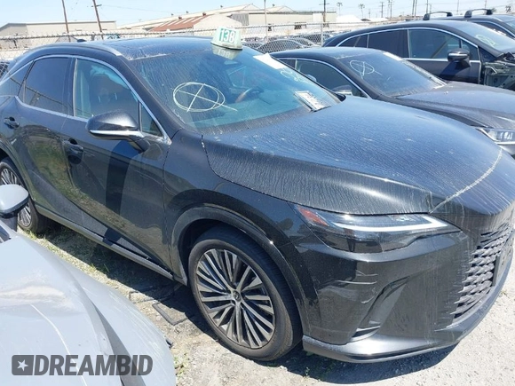 2023 Lexus RX 350 z VIN 2T2BAMCA3PC015704, wystawiony jako IAAI lot #41728927 z przebiegiem 23 356 mil mil oraz . Historia ofert i sprzedaży dostępna na DreamBid. Obrazek 1.