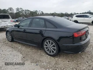 2018 Audi A6 Premium Plus with VIN WAUG3AFC9JN043198, listed as a Copart auction lot 47135845 with 61,126 mi miles and Salvage Title. Bid and sale history available at carsss.com. Image 2.