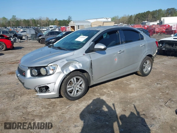 2015 Chevrolet Sonic LT with VIN 1G1JC5SH5F4175981, listed as a IAAI auction lot 41925059 with 122,223 mi miles and . Bid and sale history available at DreamBid. Image 2.