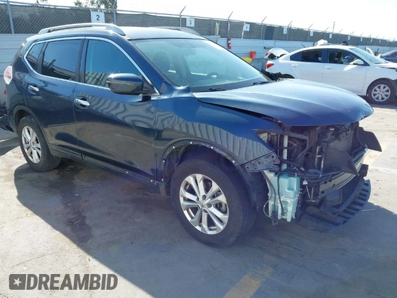 2016 Nissan Rogue SV with VIN 5N1AT2MTXGC915339, listed as a IAAI auction lot 41914506 with 164,832 mi miles and . Bid and sale history available at carsss.com. Image 1.