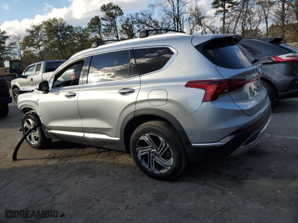 2022 Hyundai Santa Fe SEL with VIN 5NMS24AJ4NH434768, listed as a Copart auction lot 42152325 with 59,230 mi miles and Salvage Title. Bid and sale history available at carsss.com. Image 2.