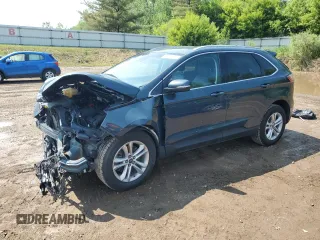 2019 Ford Edge SEL z VIN 2FMPK4J95KBB23500, wystawiony jako Copart lot #59215995 z przebiegiem 42 691 mil mil oraz Czysty tytuł • Clean title. Historia ofert i sprzedaży dostępna na DreamBid. Obrazek 1.