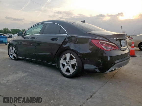 2019 Mercedes-Benz CLA with VIN WDDSJ4EB7KN739546, listed as a Copart auction lot 54493775 with 109,106 mi miles and Clean Title. Bid and sale history available at carsss.com. Image 2.