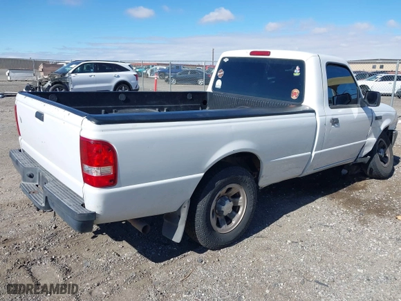 2007 Ford Ranger XL with VIN 1FTYR10U97PA49572, listed as a IAAI auction lot 41514254 with 223,015 mi miles. Bid and sale history available at carsss.com. Image 4.