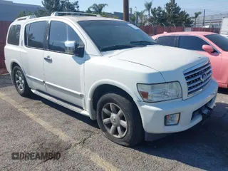 2005 Infiniti QX56 with VIN 5N3AA08A05N801653, listed as a IAAI auction lot 41992769 with 133,373 mi miles. Bid and sale history available at carsss.com. Image 1.