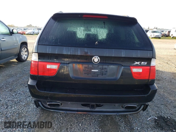 2005 BMW X5 4.8is with VIN 5UXFA935X5LE83006, listed as a Copart auction lot 49554885 with 160,136 mi miles and Clean Title. Bid and sale history available at carsss.com. Image 6.