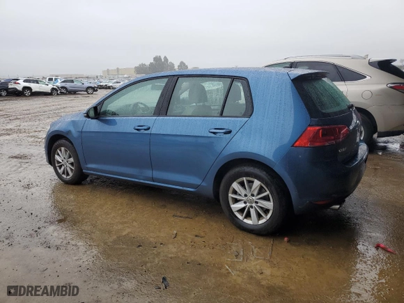 2015 Volkswagen Golf TSI SEL with VIN 3VW217AU4FM099618, listed as a Copart auction lot 86192174 with 42,207 mi miles and Salvage Title. Bid and sale history available at carsss.com. Image 2.