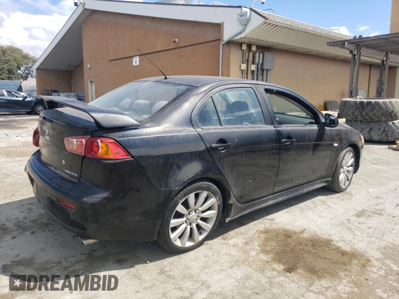 2008 Mitsubishi Lancer GTS with VIN JA3AU86U78U016121, listed as a Copart auction lot 71834554 with 322,324 mi miles and Salvage Title. Bid and sale history available at carsss.com. Image 3.