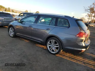 2015 Volkswagen Golf SportWagen TDI SEL with VIN 3VWCA7AU2FM503813, listed as a Copart auction lot 83393124 with 143,850 mi miles and Salvage Title. Bid and sale history available at carsss.com. Image 2.