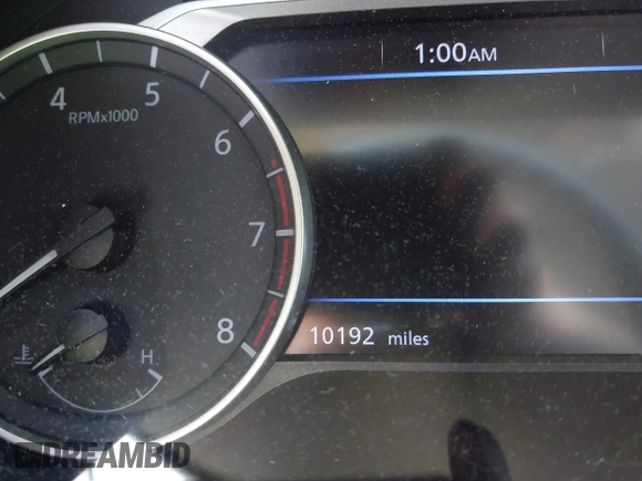 2025 Nissan Sentra SV with VIN 3N1AB8CV0SY208878, listed as a IAAI auction lot 42143521 with 10,192 mi miles. Bid and sale history available at carsss.com. Image 16.
