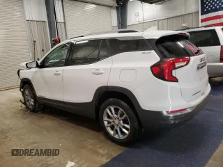 2022 GMC Terrain SLT with VIN 3GKALVEV6NL183996, listed as a Copart auction lot 48064925 with 100,612 mi miles and Salvage Title. Bid and sale history available at carsss.com. Image 2.
