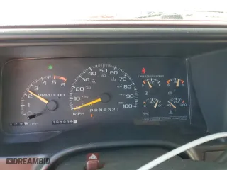 1996 Chevrolet Tahoe with VIN 3GNEK18RXTG149158, listed as a Copart auction lot 48880075 with 157,839 mi miles and Salvage Title. Bid and sale history available at carsss.com. Image 9.