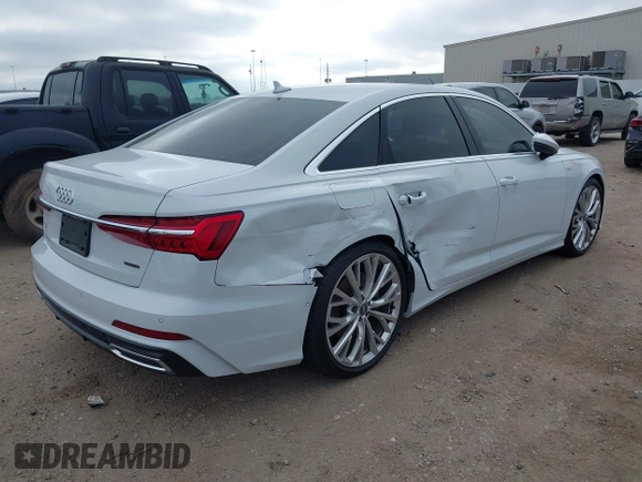 2019 Audi A6 Prestige with VIN WAUM2AF26KN042444, listed as a IAAI auction lot 41174343 with 52,322 mi miles. Bid and sale history available at carsss.com. Image 4.