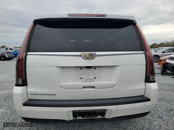 2018 Cadillac Escalade Premium Luxury with VIN 1GYS3CKJ6JR141900, listed as a Copart auction lot 87756755 with 177,663 mi miles and Salvage Title. Bid and sale history available at carsss.com. Image 6.
