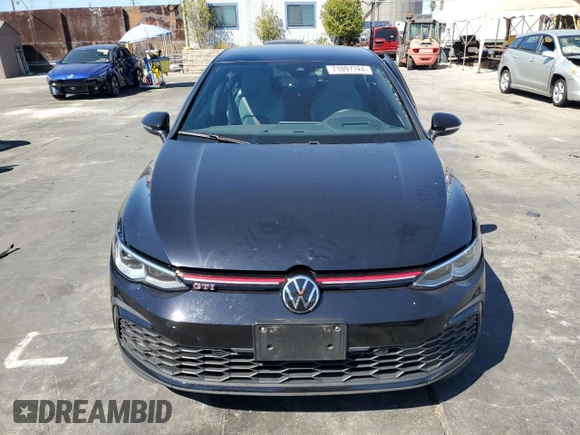 2022 Volkswagen Golf GTI Autobahn with VIN WVW587CD9NW206492, listed as a Copart auction lot 71097764 with 32,074 mi miles and Salvage Title. Bid and sale history available at carsss.com. Image 5.