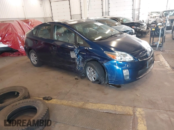 2011 Toyota Prius I with VIN JTDKN3DU9B1334548, listed as a IAAI auction lot 41891735 with 128,841 mi miles and . Bid and sale history available at DreamBid. Image 1.