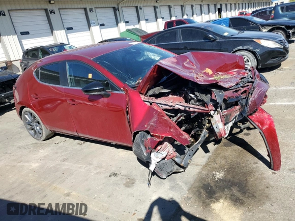 2020 Mazda 3 Preferred with VIN JM1BPBMM4L1164654, listed as a Copart auction lot 76779914 with Not provided miles and Salvage title. Bid and sale history available at DreamBid. Image 4.