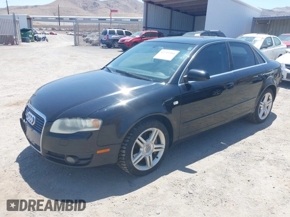 2007 Audi A4 2.0T with VIN WAUDF78E87A011161, listed as a IAAI auction lot 42743384 with 137,773 mi miles and . Bid and sale history available at DreamBid. Image 2.