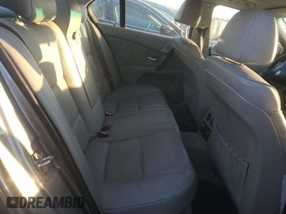 2005 BMW 5 Series 530i with VIN WBANA73555CR58587, listed as a Copart auction lot 85678444 with 166,768 mi miles and Salvage Title. Bid and sale history available at DreamBid. Image 10.