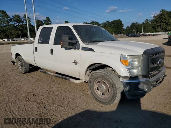 2011 Ford Super Duty F-250 SRW XL with VIN 1FT7W2AT6BEC56909, listed as a Copart auction lot 74832534 with 243,606 mi miles and Salvage Title. Bid and sale history available at carsss.com. Image 4.