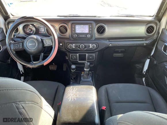 2018 Jeep Wrangler Unlimited Sport with VIN 1C4HJXDG2JW152991, listed as a Copart auction lot 87514085 with 131,428 mi miles and Clean Title. Bid and sale history available at carsss.com. Image 9.