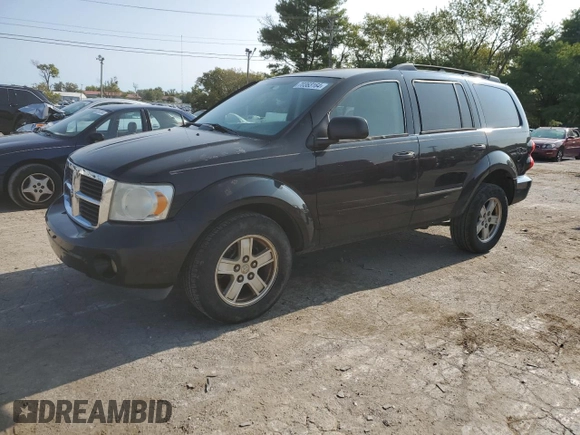 2008 Dodge Durango SLT with VIN 1D8HD48N98F137009, listed as a Copart auction lot 70363164 with 242,475 mi miles and Salvage title. Bid and sale history available at DreamBid. Image 1.