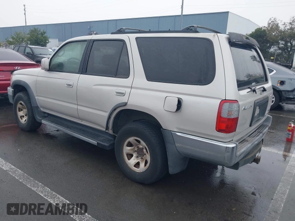 1999 Toyota 4Runner SR5 with VIN JT3GN86R2X0103701, listed as a IAAI auction lot 41499137 with 302,834 mi miles. Bid and sale history available at carsss.com. Image 3.