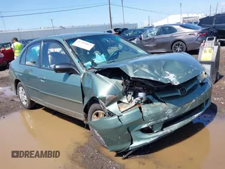 2004 Honda Civic LX z VIN 2HGES15554H591164, wystawiony jako IAAI lot #42289863 z przebiegiem 200 500 mil mil oraz . Historia ofert i sprzedaży dostępna na DreamBid. Obrazek 1.
