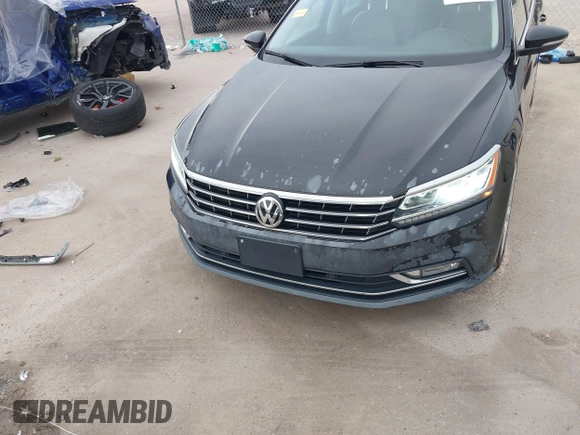 2017 Volkswagen Passat SE with VIN 1VWGT7A36HC040257, listed as a IAAI auction lot 42481165 with 144,812 mi miles and . Bid and sale history available at DreamBid. Image 6.