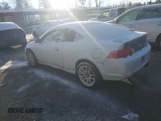 2003 Acura RSX with VIN JH4DC53843C021135, listed as a IAAI auction lot 41500972 with 189,469 mi miles. Bid and sale history available at carsss.com. Image 3.
