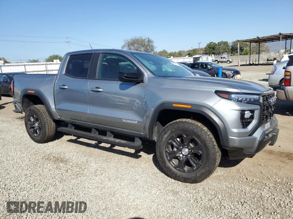 2024 GMC Canyon 2WD Elevation with VIN 1GTP5BEK1R1105112, listed as a Copart auction lot 46897765 with 19,334 mi miles and Salvage Title. Bid and sale history available at carsss.com. Image 4.