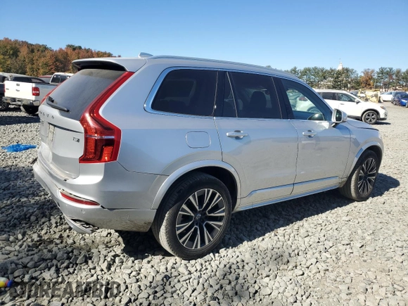 2021 Volvo XC90 Momentum with VIN YV4102PK7M1747194, listed as a Copart auction lot 76447264 with 25,862 mi miles and Salvage Title. Bid and sale history available at carsss.com. Image 3.