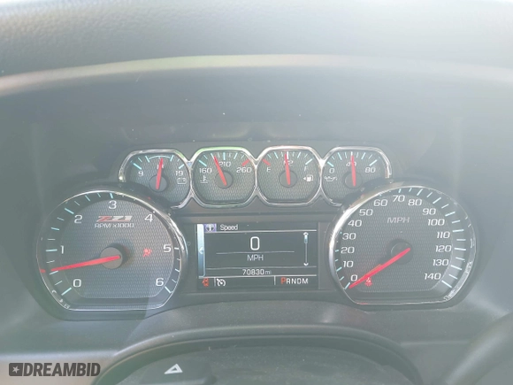 2014 Chevrolet Silverado 1500 LTZ with VIN 3GCUKSEC2EG544724, listed as a IAAI auction lot 41925805 with 70,830 mi miles. Bid and sale history available at carsss.com. Image 7.
