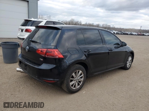 2015 Volkswagen Golf TSI S z VIN 3VW117AU7FM008563, wystawiony jako Copart lot #78247314 z przebiegiem 135 271 mil mil oraz Czysty tytuł • Clean title. Historia ofert i sprzedaży dostępna na DreamBid. Obrazek 3.