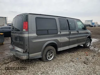 1999 Chevrolet Express z VIN 1GBFG15R9X1089305, wystawiony jako Copart lot #51810075 z przebiegiem 130 441 mil mil oraz Szkoda całkowita • Salvage title. Historia ofert i sprzedaży dostępna na DreamBid. Obrazek 3.