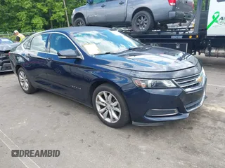 2017 Chevrolet Impala LT z VIN 1G1105S32HU170303, wystawiony jako IAAI lot #42166516 z przebiegiem 144 353 mil mil oraz . Historia ofert i sprzedaży dostępna na DreamBid. Obrazek 1.