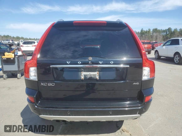 2013 Volvo XC90 Premier Plus with VIN YV4952CZ9D1629817, listed as a Copart auction lot 54617545 with 122,213 mi miles and Clean Title. Bid and sale history available at carsss.com. Image 6.