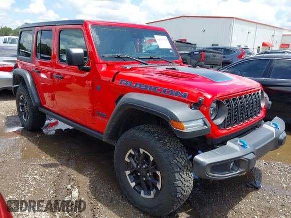 2024 Jeep Wrangler Rubicon with VIN 1C4RJXR60RW292120, listed as a IAAI auction lot 42613719 with 31,286 mi miles and . Bid and sale history available at DreamBid. Image 1.