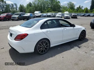 2018 Mercedes-Benz C 43 AMG z VIN 55SWF6EBXJU247534, wystawiony jako Copart lot #61761465 z przebiegiem 177 291 mil mil oraz Czysty tytuł • Clean title. Historia ofert i sprzedaży dostępna na DreamBid. Obrazek 3.