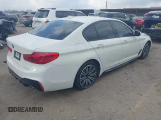 2017 BMW 5 Series 540i with VIN WBAJE5C3XHG913955, listed as a IAAI auction lot 41499473 with 107,227 mi miles and . Bid and sale history available at carsss.com. Image 4.