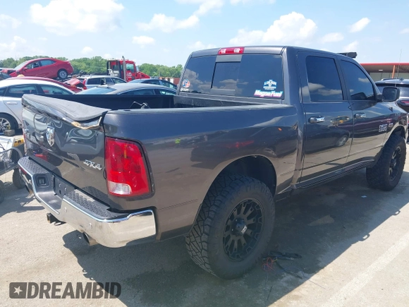 2017 Ram 1500 Big Horn with VIN 3C6RR7LT4HG594408, listed as a IAAI auction lot 42238513 with 230,891 mi miles and . Bid and sale history available at DreamBid. Image 4.