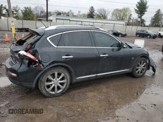 2017 Infiniti QX50 with VIN JN1BJ0RR0HM400462, listed as a Copart auction lot 52635015 with Not provided miles and Salvage title. Bid and sale history available at DreamBid. Image 3.