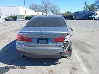2018 BMW 5 Series 540i with VIN WBAJE5C59JWA96901, listed as a IAAI auction lot 41690919 with 67,395 mi miles and . Bid and sale history available at carsss.com. Image 16.