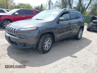 2017 Jeep Cherokee Latitude with VIN 1C4PJMCB0HW583128, listed as a IAAI auction lot 42069831 with 63,497 mi miles and . Bid and sale history available at DreamBid. Image 2.