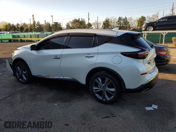 2024 Nissan Murano Platinum z VIN 5N1AZ2DS2RC114297, wystawiony jako Copart lot #53164445 z przebiegiem 8 150 mil mil oraz Szkoda całkowita • Salvage title. Historia ofert i sprzedaży dostępna na DreamBid. Obrazek 2.