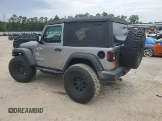 2018 Jeep Wrangler Sport с VIN 1C4GJXAN0JW291922, выставлен на аукционе Copart как лот 57494065 с пробегом 51 660 миль миль и Чистый • Clean title. История ставок и продаж доступна на DreamBid. Изображение 2.