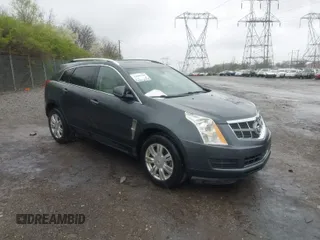 2010 Cadillac SRX Luxury Collection with VIN 3GYFNDEY6AS599010, listed as a IAAI auction lot 42005988 with 151,894 mi miles. Bid and sale history available at carsss.com. Image 1.