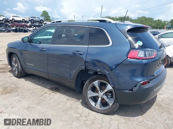2019 Jeep Cherokee Limited z VIN 1C4PJLDB9KD454574, wystawiony jako IAAI lot #42559910 z przebiegiem 52 345 mil mil oraz . Historia ofert i sprzedaży dostępna na DreamBid. Obrazek 3.